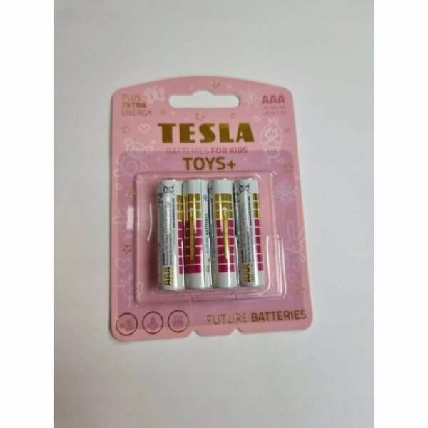 TESLA - baterie AAA TOYS GIRL, 4ks, LR03