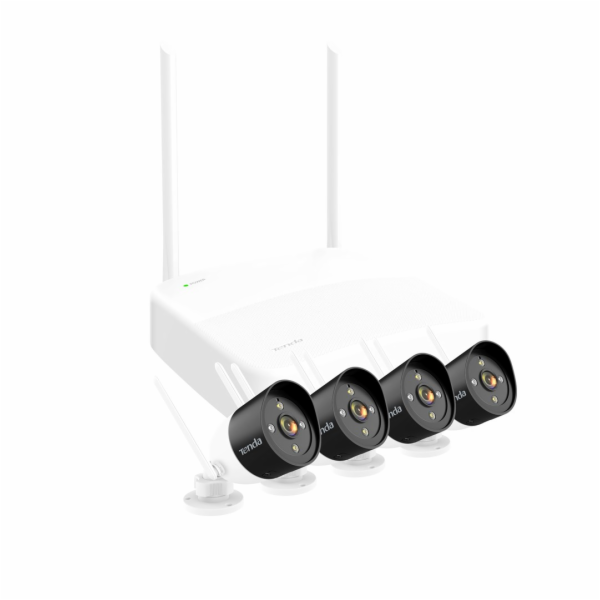 Tenda K4W-3TC - kamerový WiFi set, 4x IP 2K kamera, NVR r...