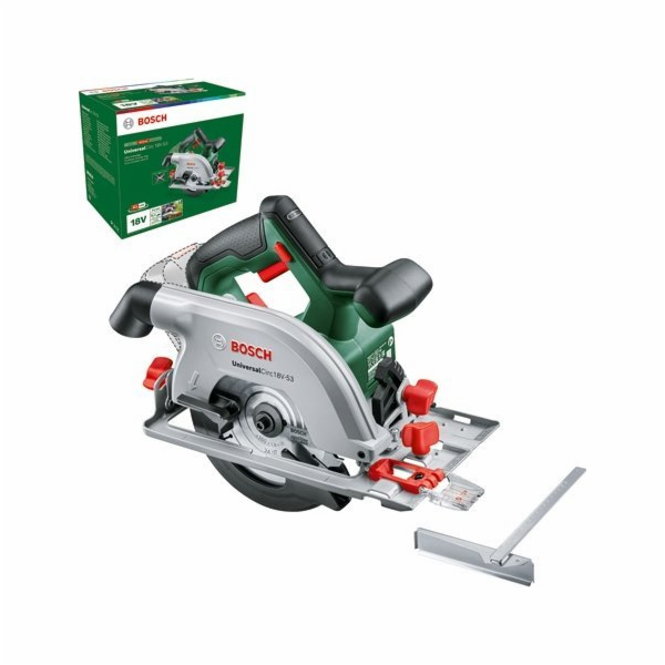 Ruční kotoučová pila Bosch UniversalCirc 18V-53 solo, 18V