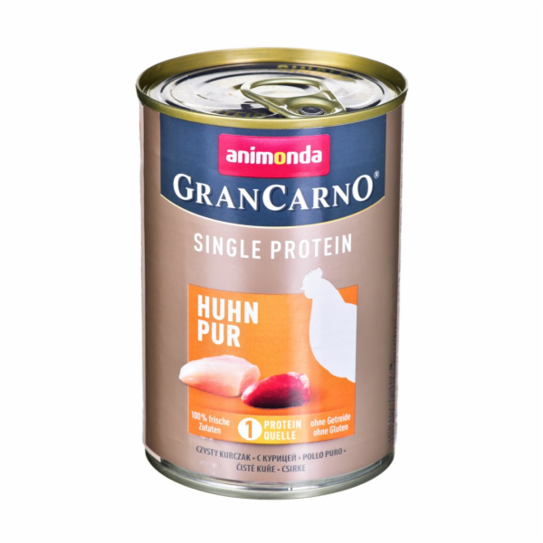 animonda GranCarno Single Protein příchuť: kuře - 400g pl...
