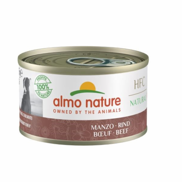ALMO Nature HFC NATURAL hovězí maso - mokré krmivo pro do...