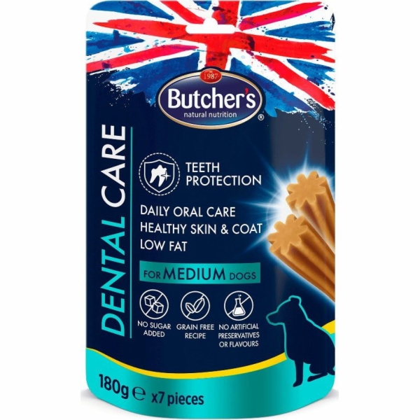 BUTCHER S Dental Care - dentální svačinka pro středně vel...