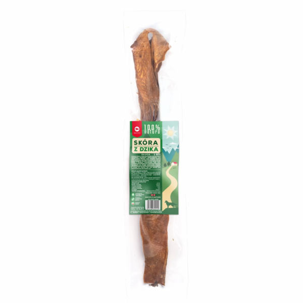 MACED Kůže z divočáka pro psy 45 cm - 1 ks.