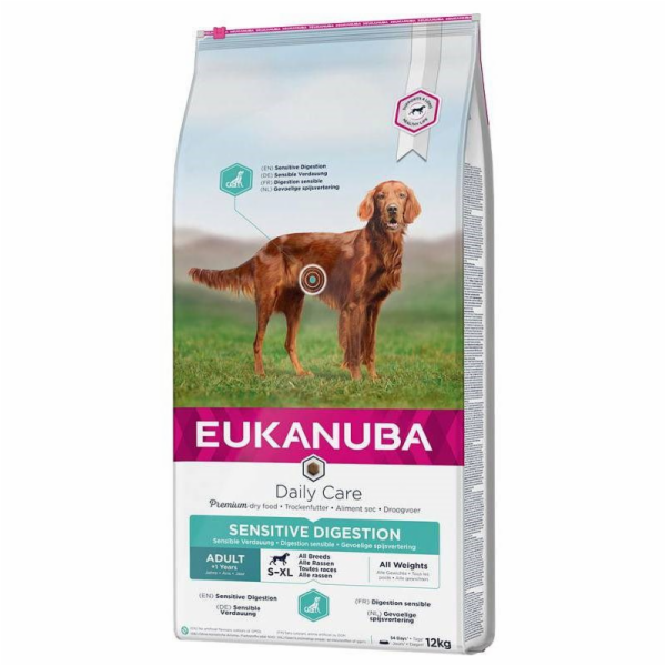 Eukanuba Daily Care Adult Sensitive Digestion - suché krm...
