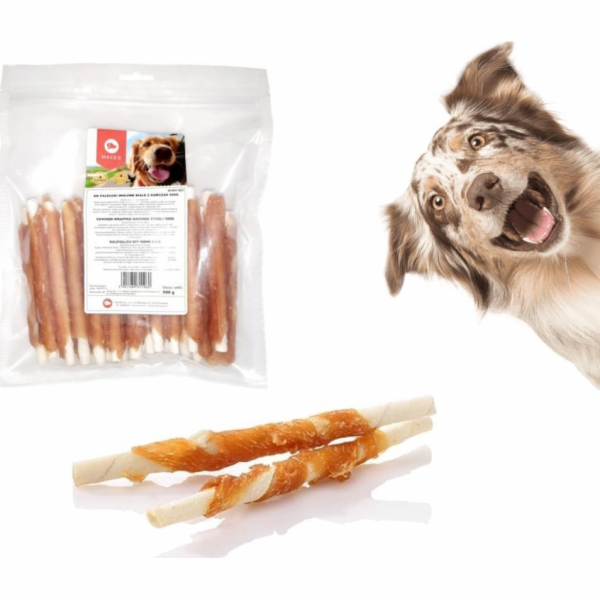 MACED Špízové tyčinky s kuřecím masem - Psí pamlsek - 500g