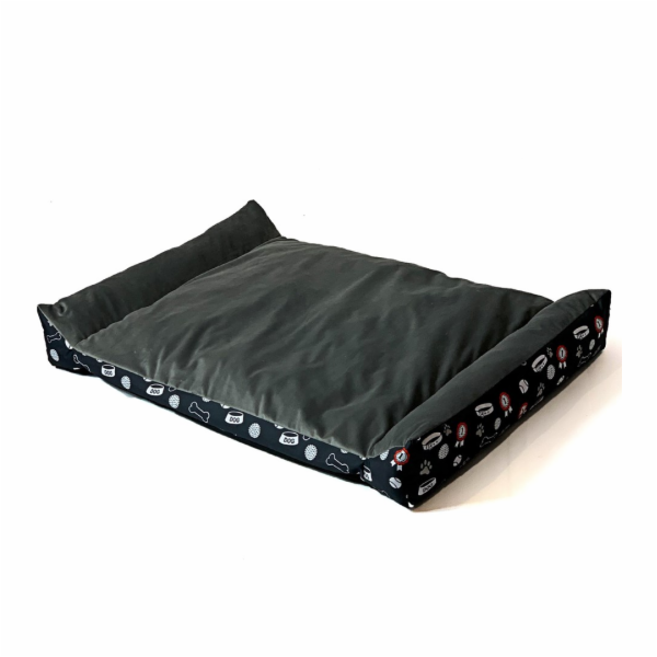GO GIFT Rex graphite L - pelíšek pro domácí mazlíčky - 93...
