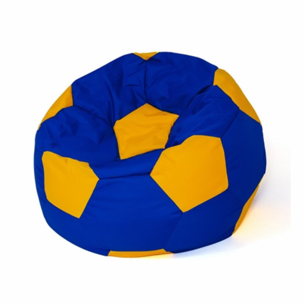 Sako taška pouffe Chrpa žlutá XXL 140 cm