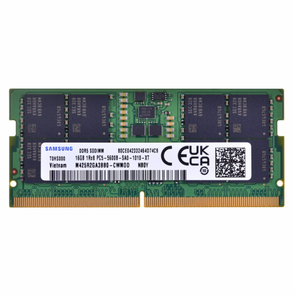 Samsung SO-DIMM 16GB DDR5 1Rx8 5600MHz PC5-44800 M425R2GA...