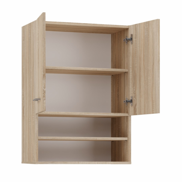 Topeshop POLA MINI DK SONOMA koupelnová úložná skříňka Dub