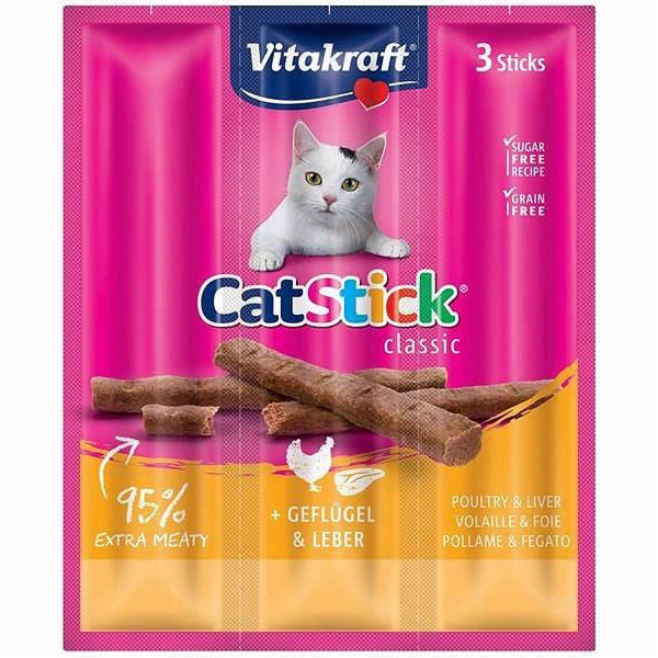 VITAKRAFT CatStick Mini with poultry and liver - pamlsek ...