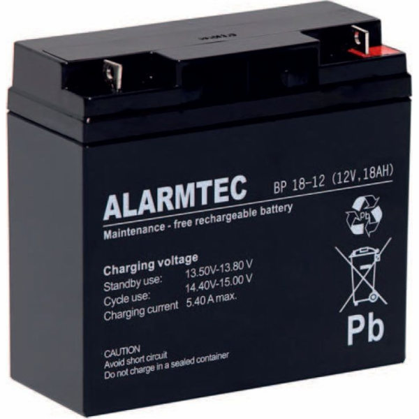 Baterie ALARMTEC řady BP AGM 12V 18Ah