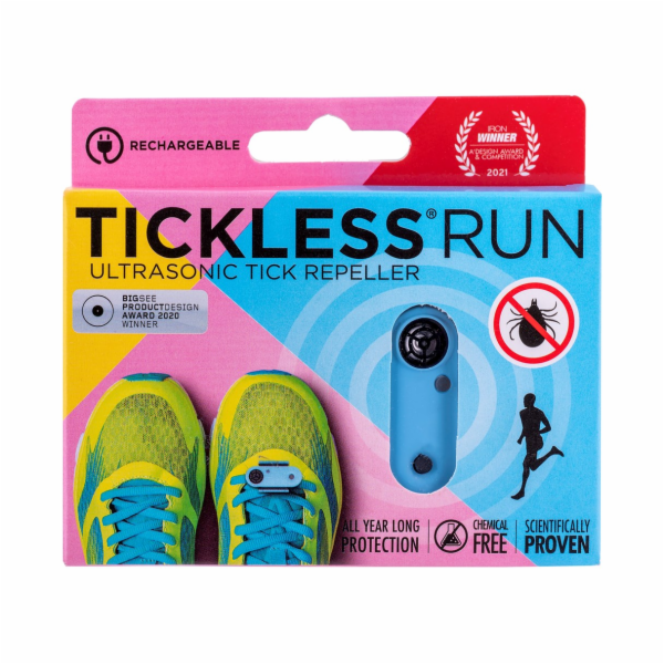 Tickless Run Blue odpuzovač klíšťat pro lidi