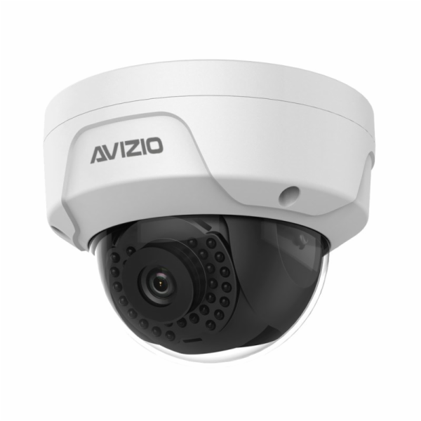 Mini Dome IP kamera 2 Mpx 2,8 mm IK10 pevný objektiv odol...