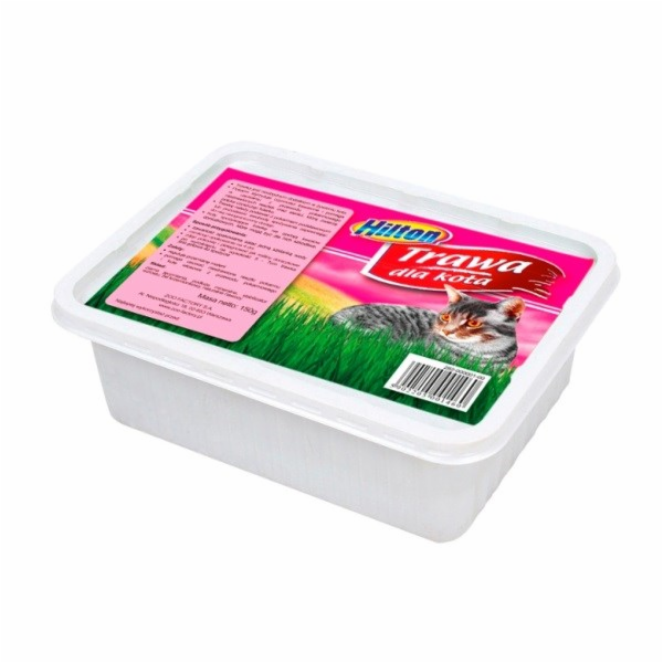 HILTON Rychle rostoucí tráva - pamlsky pro kočky - 150g