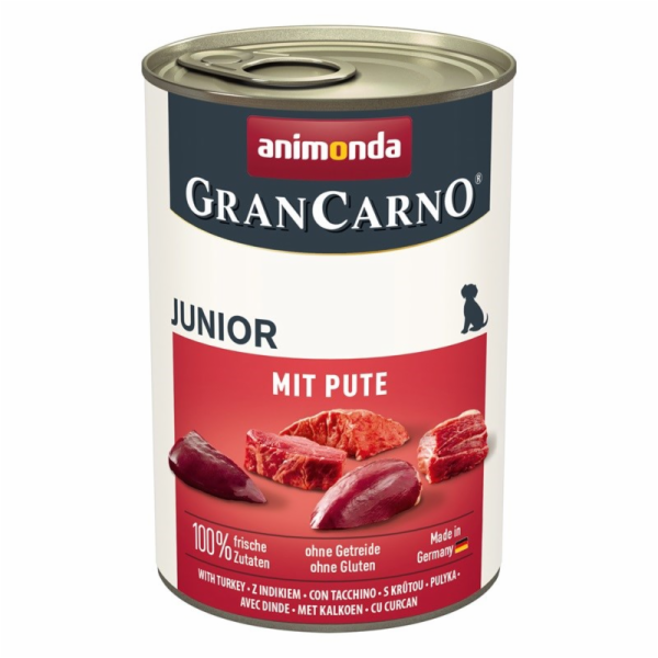 ANIMONDA GranCarno Junior s krůtou - mokré krmivo pro psy...