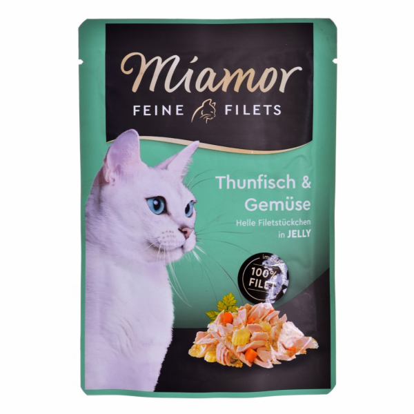 Miamor kočky vlhké krmivo Tuňák se zeleninou 100g
