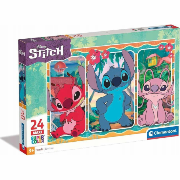 Delione Clementoni DISNEY STITCH 24029, 62 cm x 42 cm