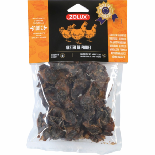 ZOLUX Chicken Gizzards - Psí pamlsek - 150g