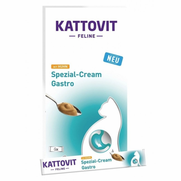 KATTOVIT Feline Spezial-Cream Gastro - pamlsek pro kočky ...