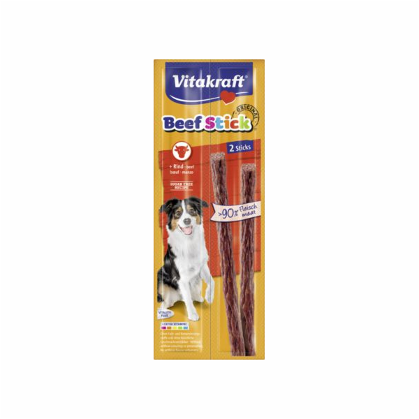 VITAKRAFT Beef Stick Beef - pamlsek pro psa - 2 x 12g