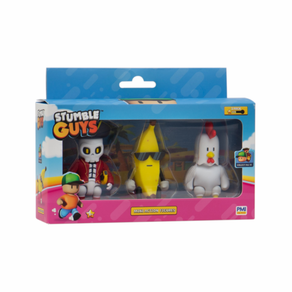 STUMBLE GUYS  mini figurky 3ks