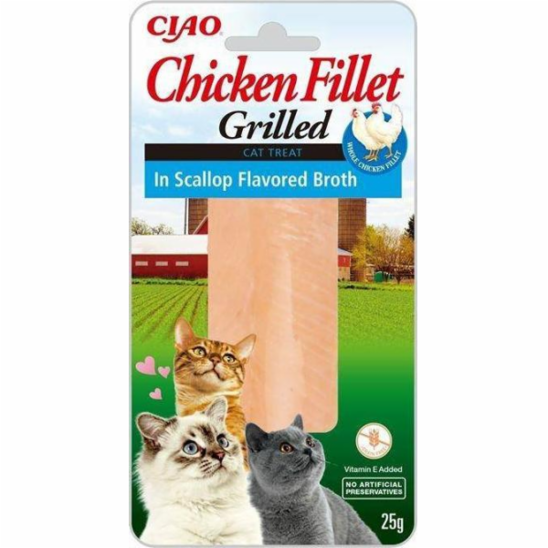 INABA Grilled Chicken Extra tender fillet in scallop flav...