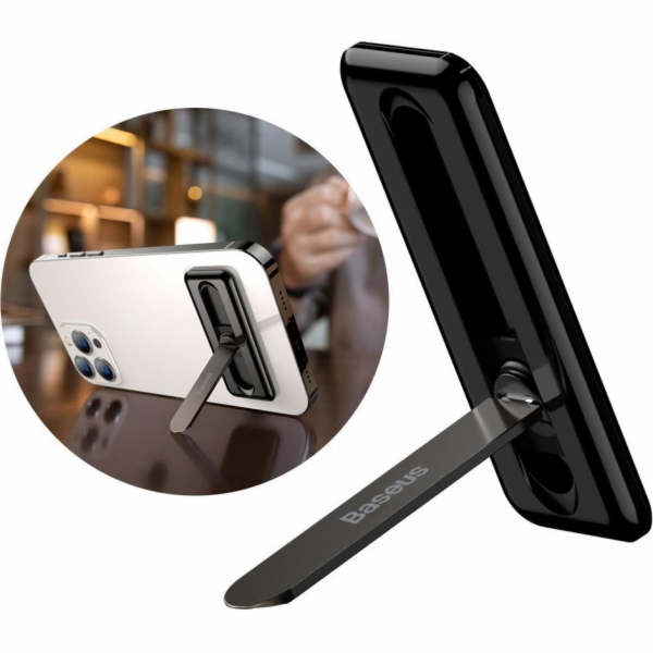 Baseus skládací držák pro telefon (černý)