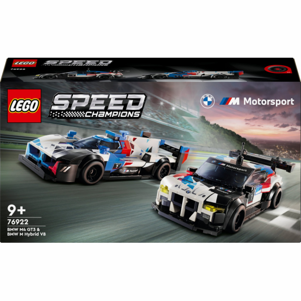 LEGO SPEED CHAMPIONS 76922 BMW M4 GT3 & BMW M Hybrid V8