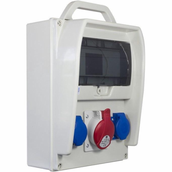 Modulární panel R-BOX B.18.300-2-S, 9 modulů, 16A IP44