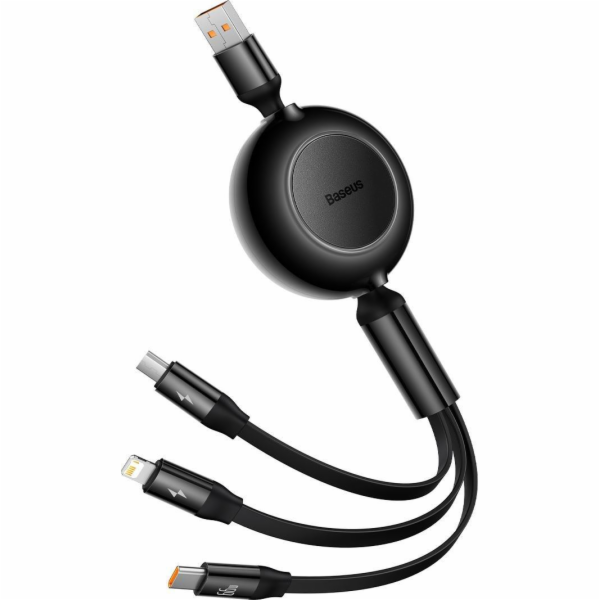 Baseus Bright Mirror 3, USB kabel 3 v 1 pro micro USB / U...