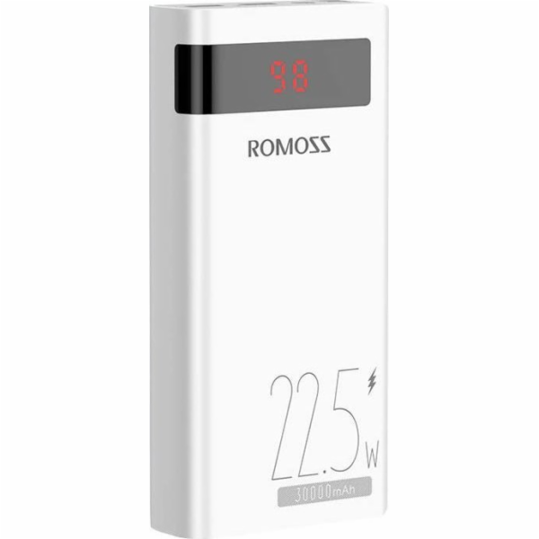 Powerbanka Romoss SENSE8PF 30000mAh, 22,5W (bílá)