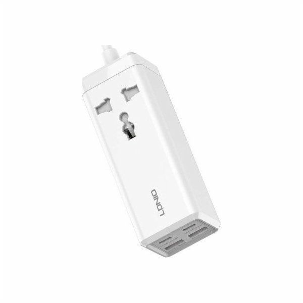 Napájecí lišta s 1 zásuvkou AC, 2x USB, 2x USB-C LDNIO SC...