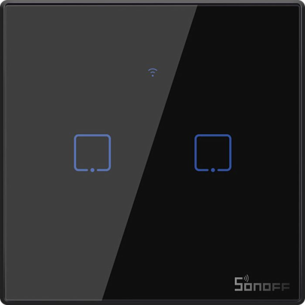 Smart Switch WiFi RF 433 Sonoff T3 EU TX (2-kanálový)