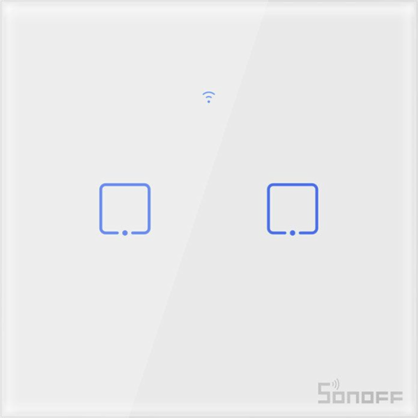 Smart Switch WiFi Sonoff T0 EU TX (2-kanálový)