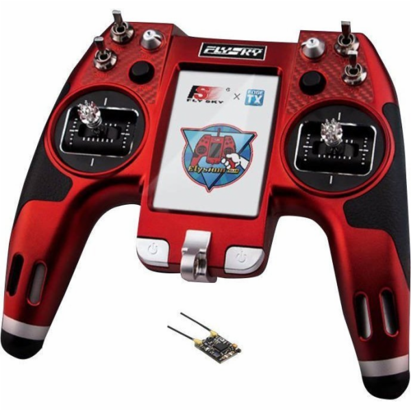 Flysky Transmitter EL18 + Receiver TMR Set, 18 channels A...