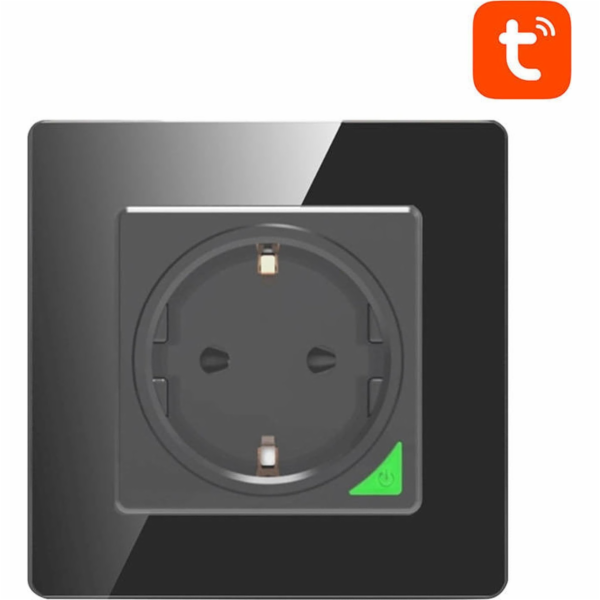 Chytrá WiFi zásuvka Avatto N-WOT10-EU-B TUYA (černá)