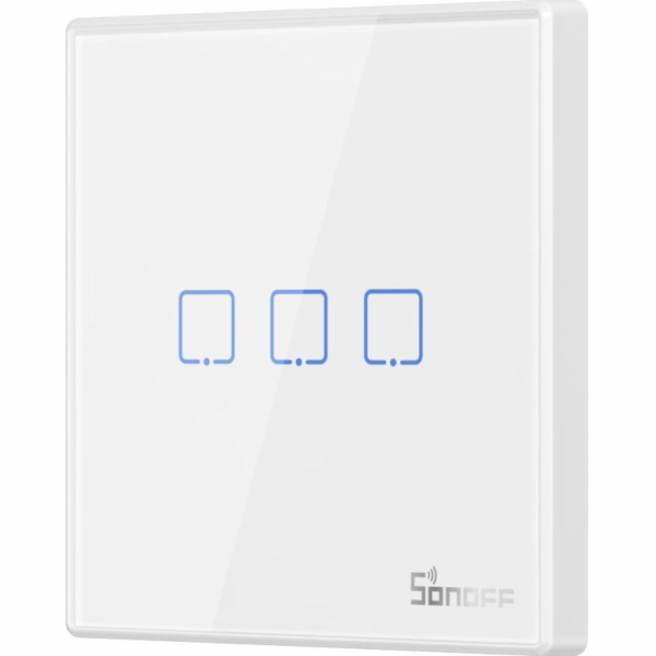Smart vypínač osvětlení SONOFF T2EU3C-RF