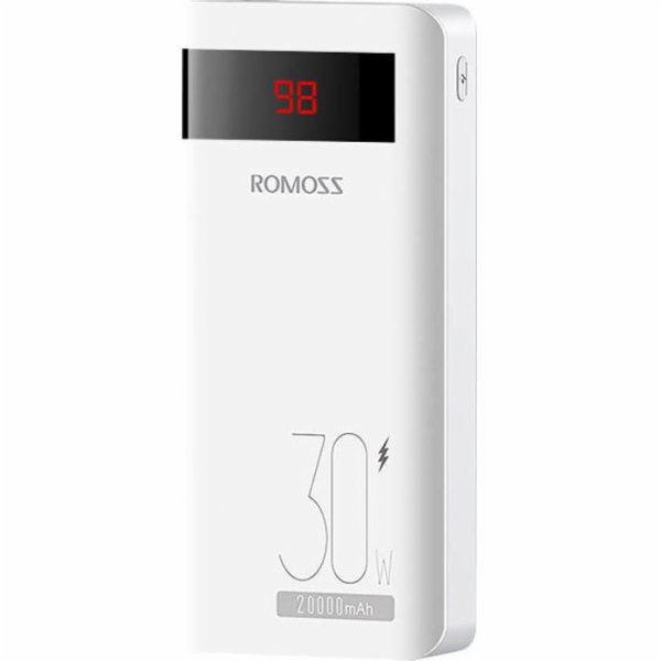 Powerbanka Romoss Sense6PS Pro 20000mAh, 30W (bílá)