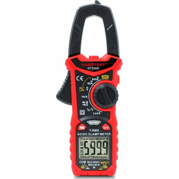 Habotest HT206D, digitální klešťový měřič Habotest