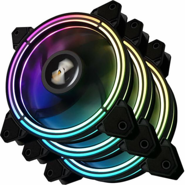 Sada počítačových ventilátorů ARGB Darkflash CF11 Pro 3v1...