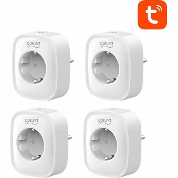 Chytrá zásuvka WiFi Gosund SP1 (4ks) Tuya