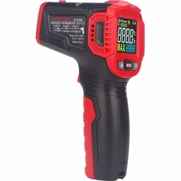 Bezkontaktní laserový teploměr Habotest HT650B