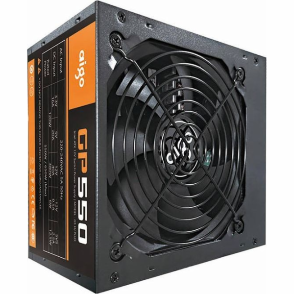 Počítačový zdroj Aigo GP550 80 Plus Bronze 650W (černý)