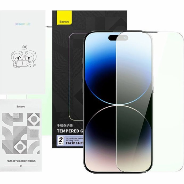 Ochrana soukromí Tvrzené sklo Baseus Crystal Series IP 14...