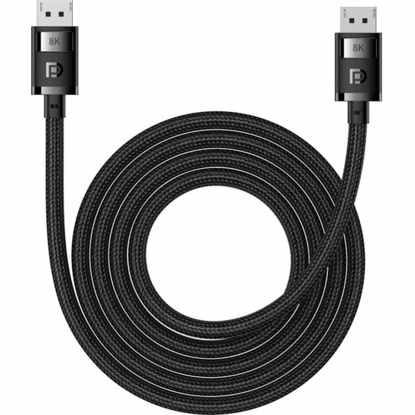 Kabel DP 8K na DP 8K Baseus High Definition 2 m (černý)