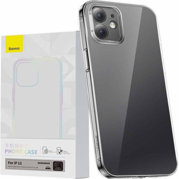 Průhledné pouzdro Baseus Simple pro iPhone 12