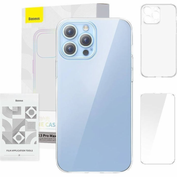 Pouzdro na telefon Baseus Crystal Clear pro 13 Pro Max (p...