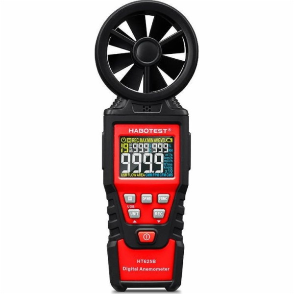 Digitální anemometr Habotest HT625B, USB