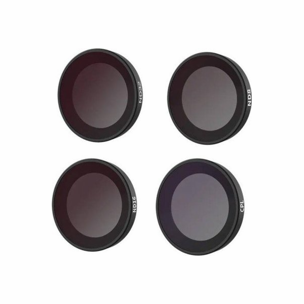 Sada filtrů CPL/ND8/ND16/ND32 Telesin pro Insta360 GO3