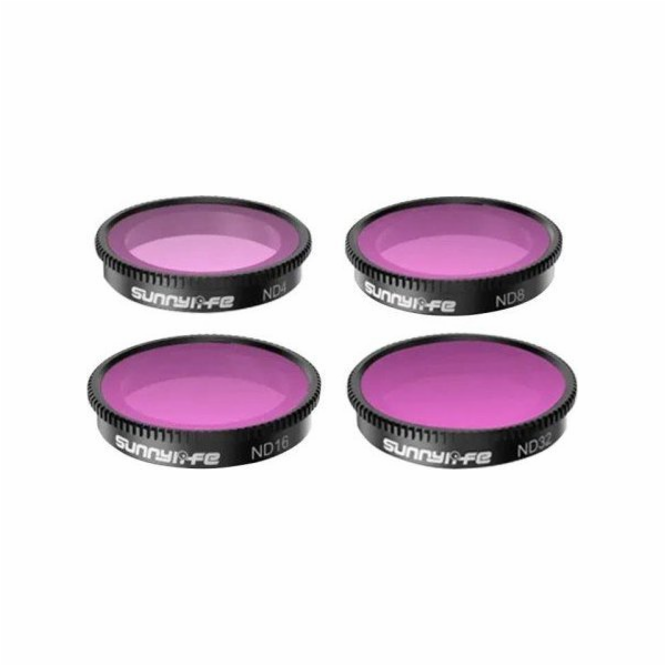 Sada 4 filtrů ND4+ND8+ND16+ND32 Sunnylife pro Insta360 GO...
